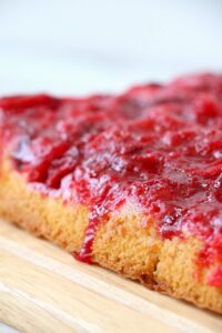 Strawberry Upside Down Cake