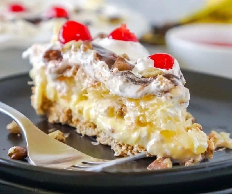 Banana Split Pie