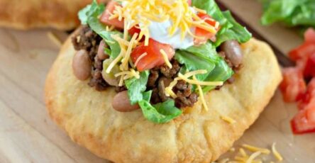 Indian Fry Bread Tacos