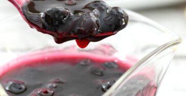 Homemade Blueberry Syrup