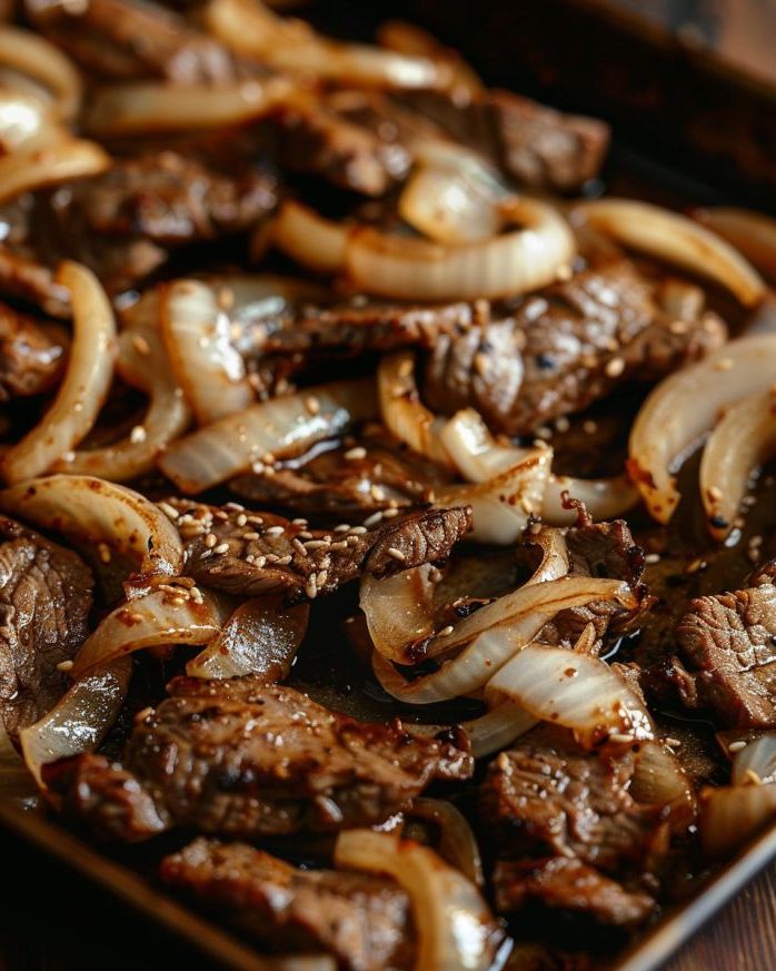 Easy Sheet Pan Beef Bulgogi