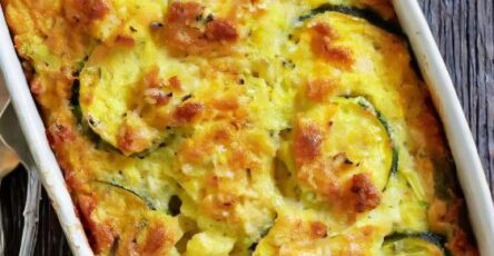 Zucchini Cornbread Casserole