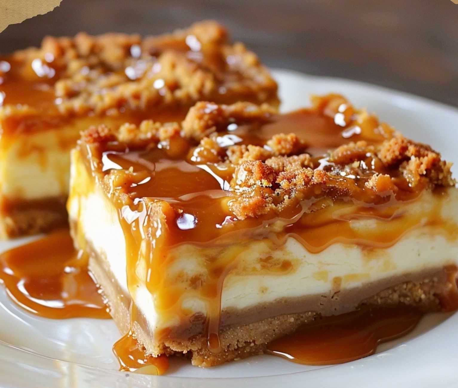 Caramel Cheesecake Bars