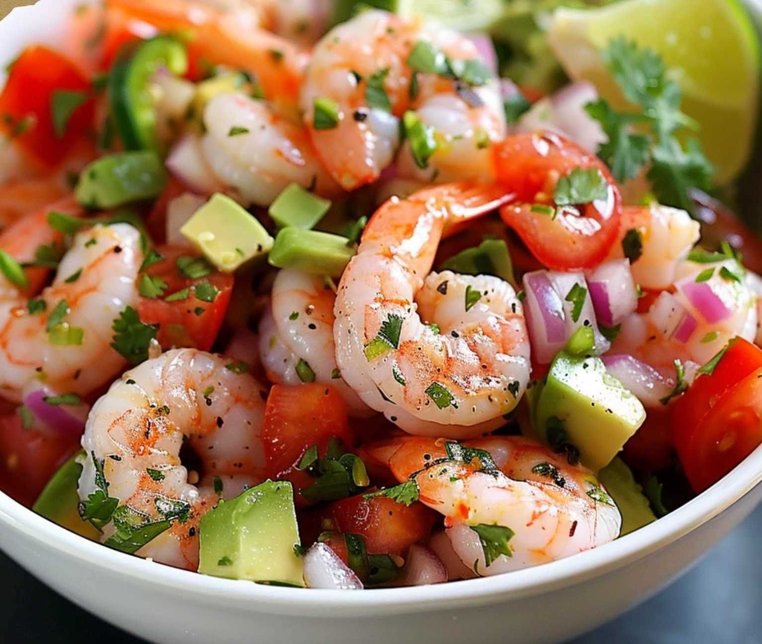 Simple Shrimp Ceviche