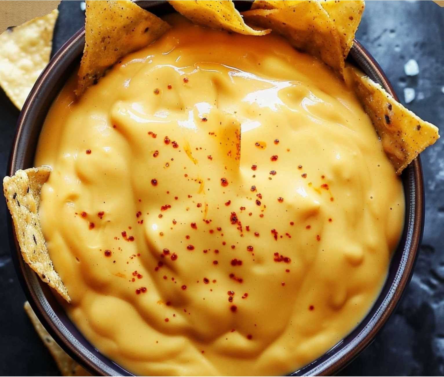 Taco Bell-Inspired Nacho Cheese Sauce