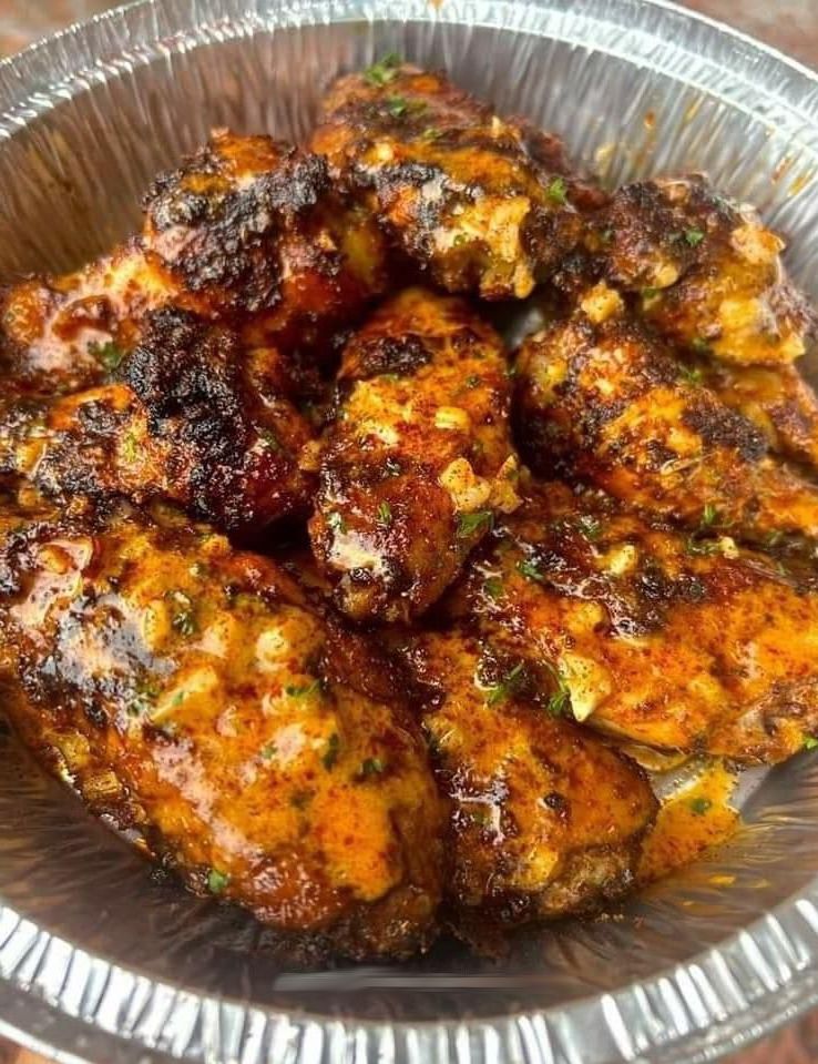 sky creamy cajun garlic wings