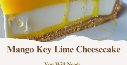 Mango Key Lime Cheesecake