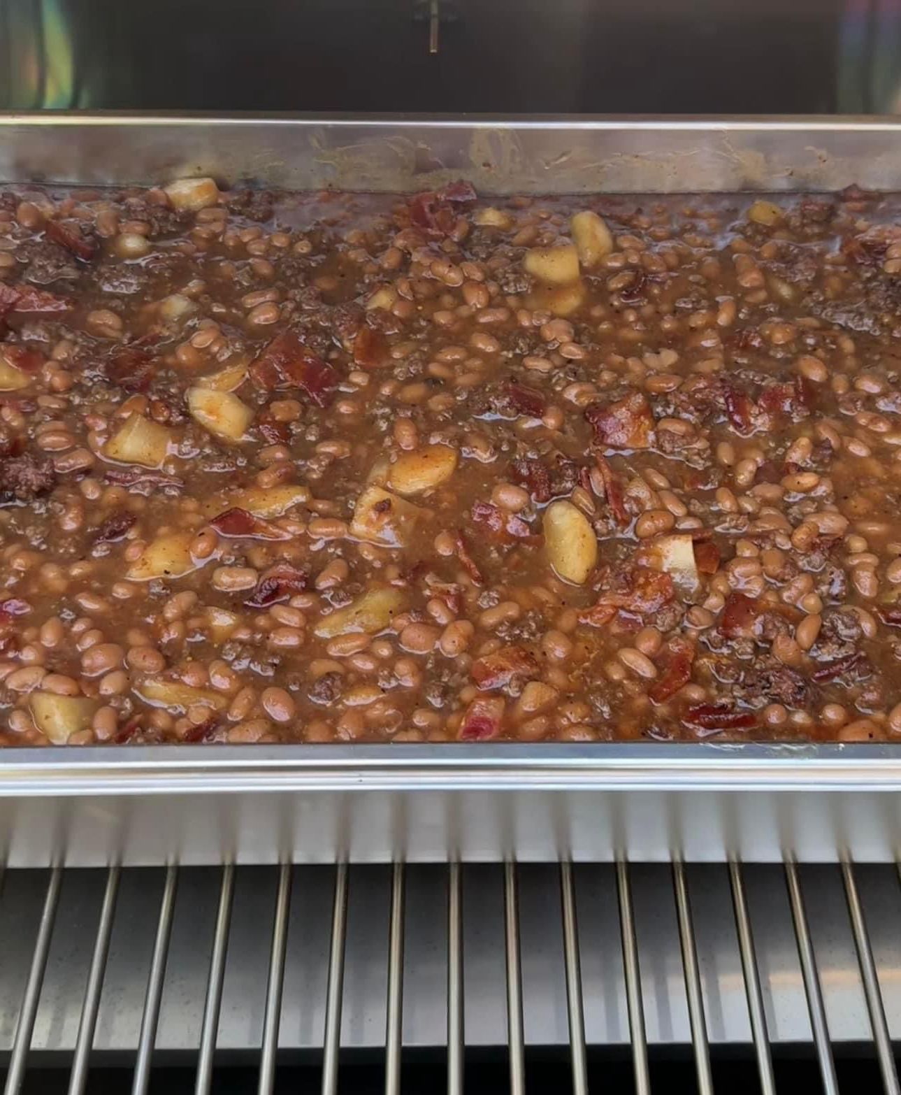 Apple Pie Baked Beans