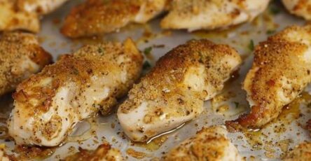 LOW CARB BAKED CHICKEN TENDERS