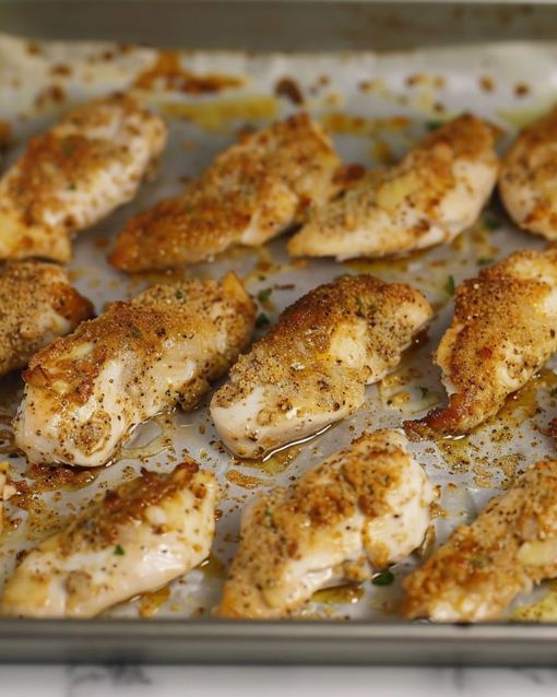 LOW CARB BAKED CHICKEN TENDERS