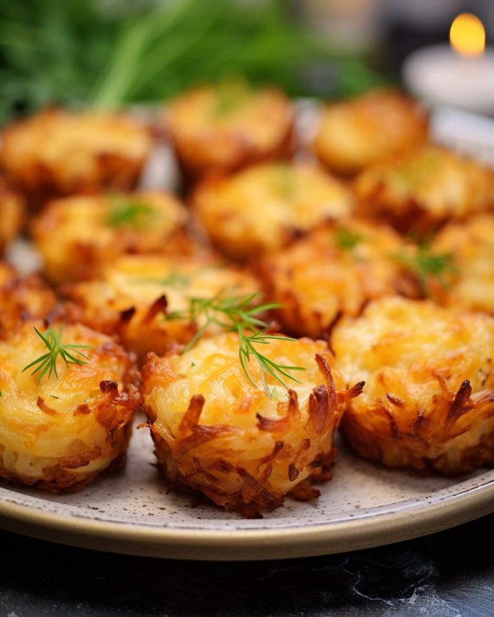 Crispy Hashbrown Sausage Bites