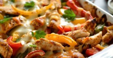 Chicken Fajita Casserole