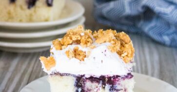 Blueberry Poke Cake