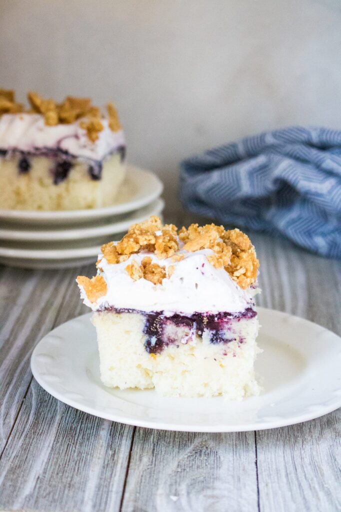 Blueberry Poke Cake