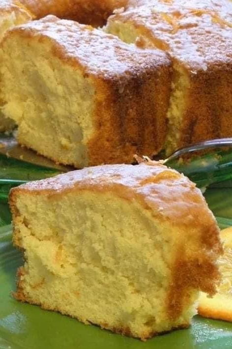 Orange Fluff Cake