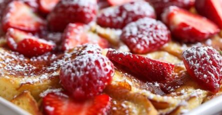 Strawberry French Toast Bake