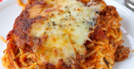 BAKED SPAGHETTI CASSEROLE