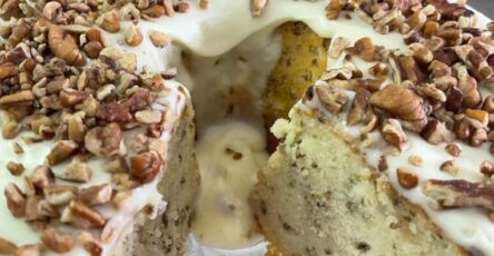 Butter Pecan Pound Cake