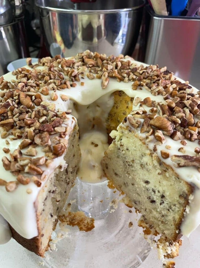 Butter Pecan Pound Cake