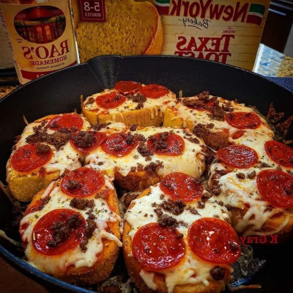 Garlic Bread Pizza