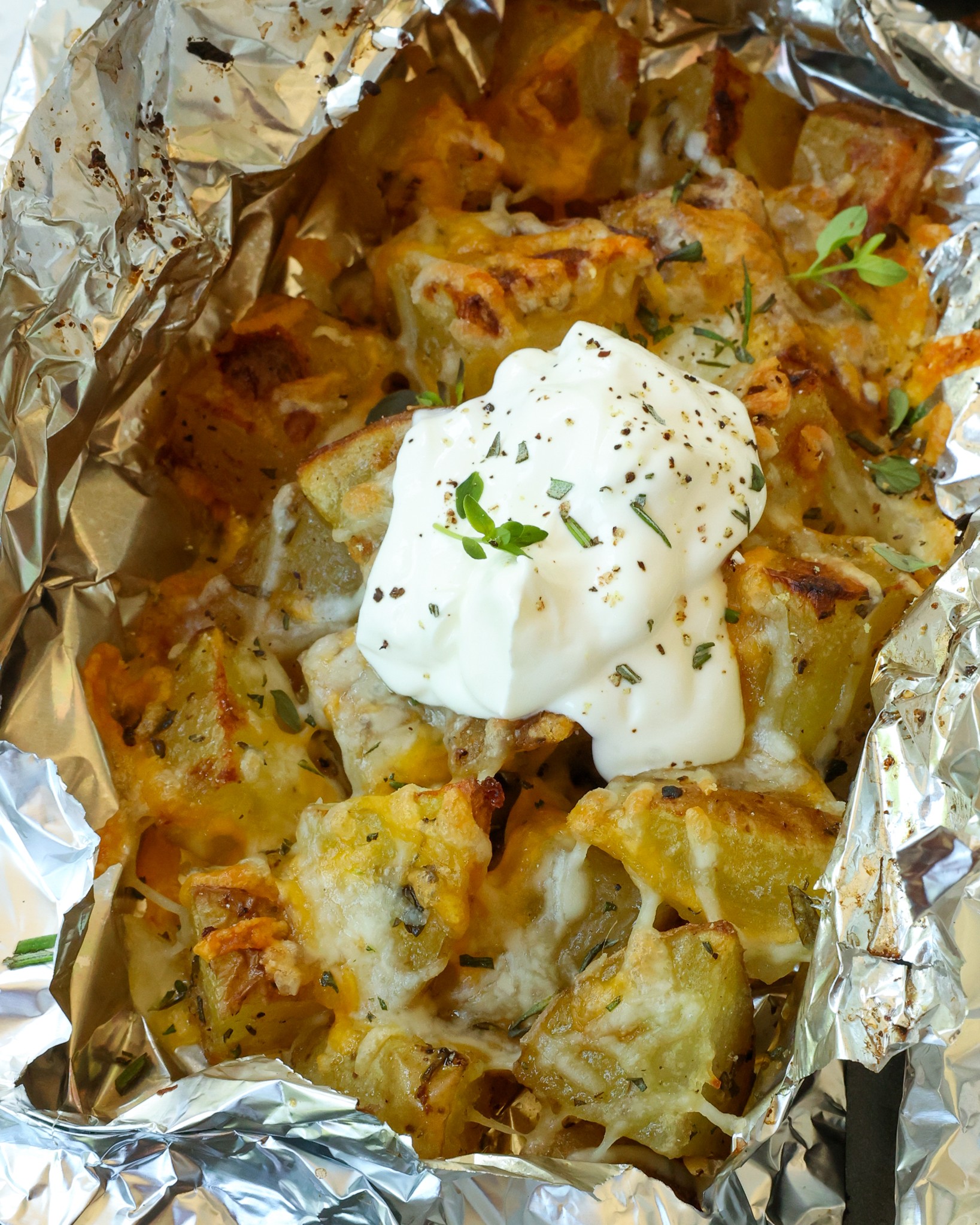 EASY POTATO FOIL PACKETS