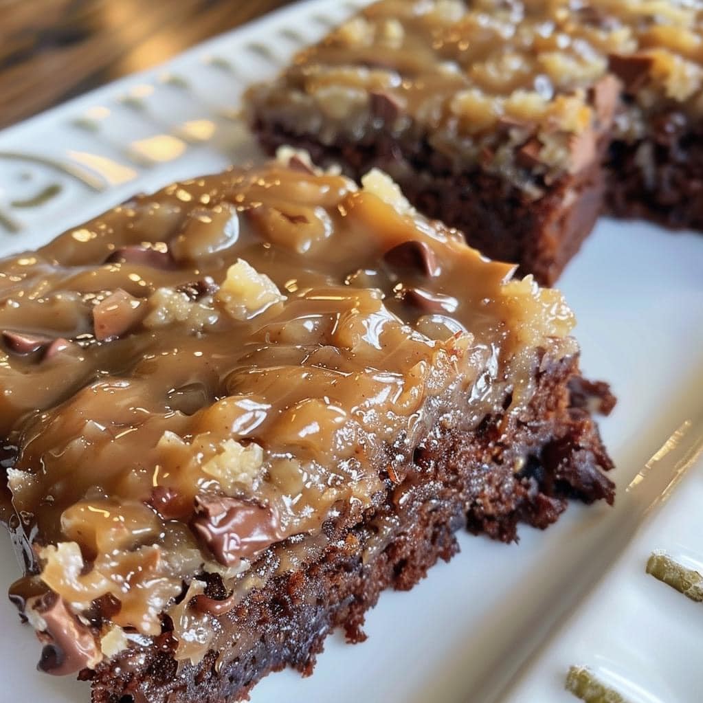 German Chocolate Sheet Cake