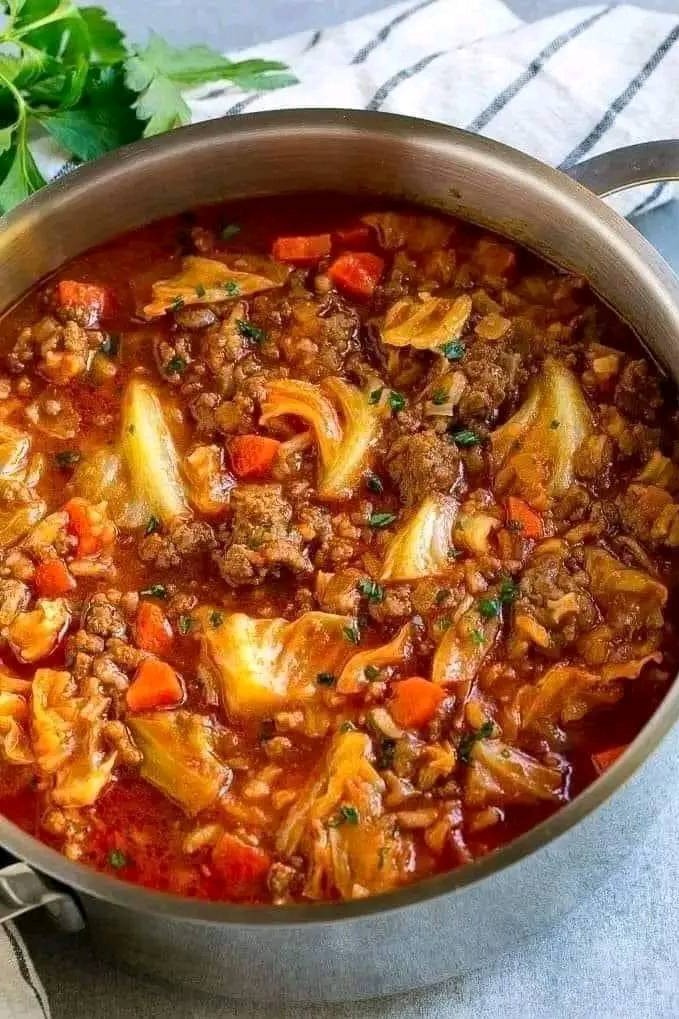 Cabbage Roll Soup