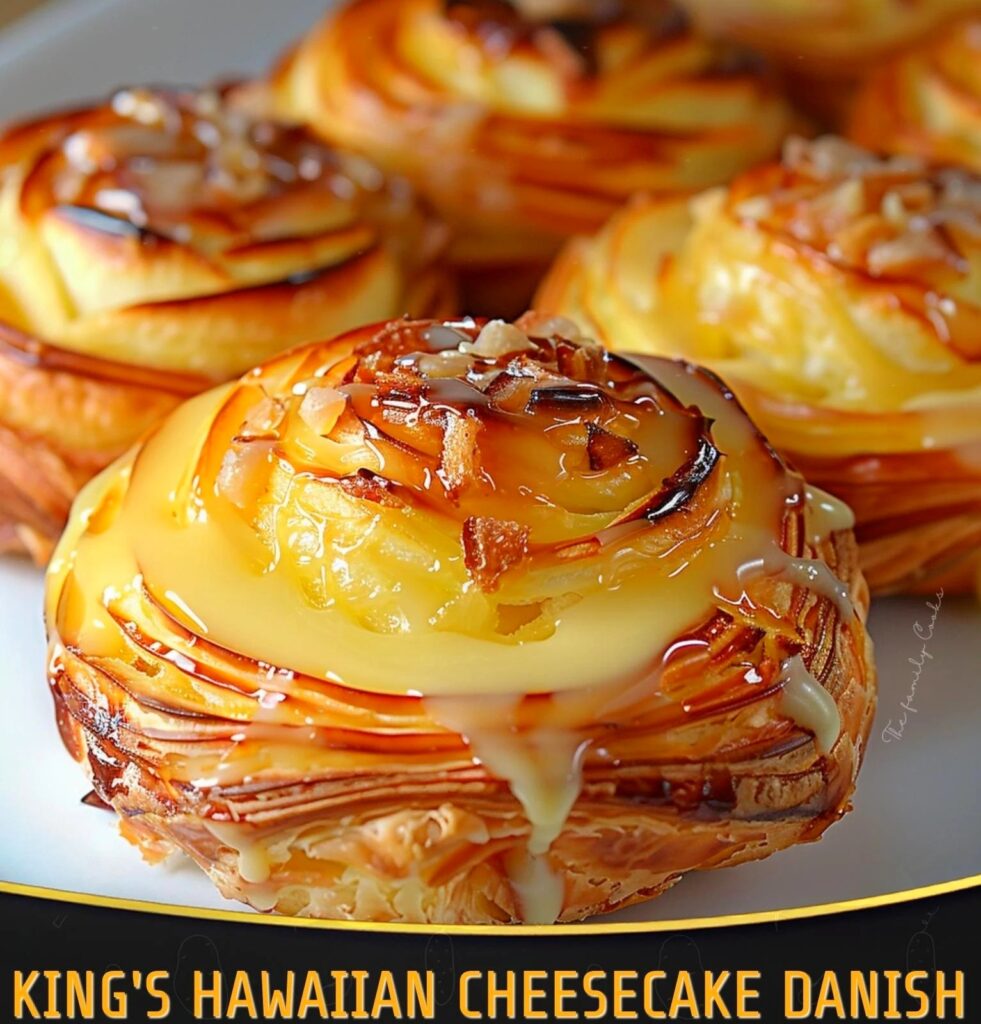 King's Hawaiian Cheesecake Danish