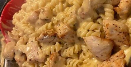 Chicken bacon ranch pasta