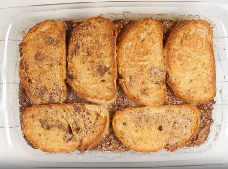 Caramel Pecan French Toast Bake