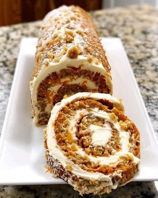 Carrot Cake Roll