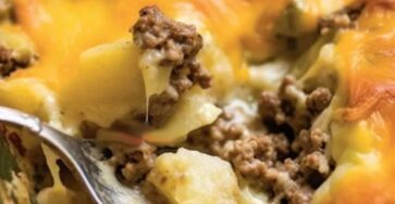 5-Ingredient Hamburger & Potato Casserole