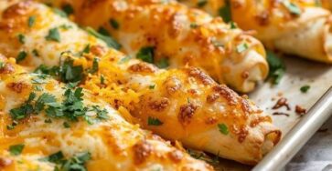 Baked Cheesy Taco Sticks