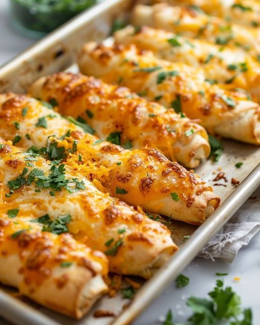 Baked Cheesy Taco Sticks