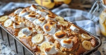 Fluffernutter Banana Bread