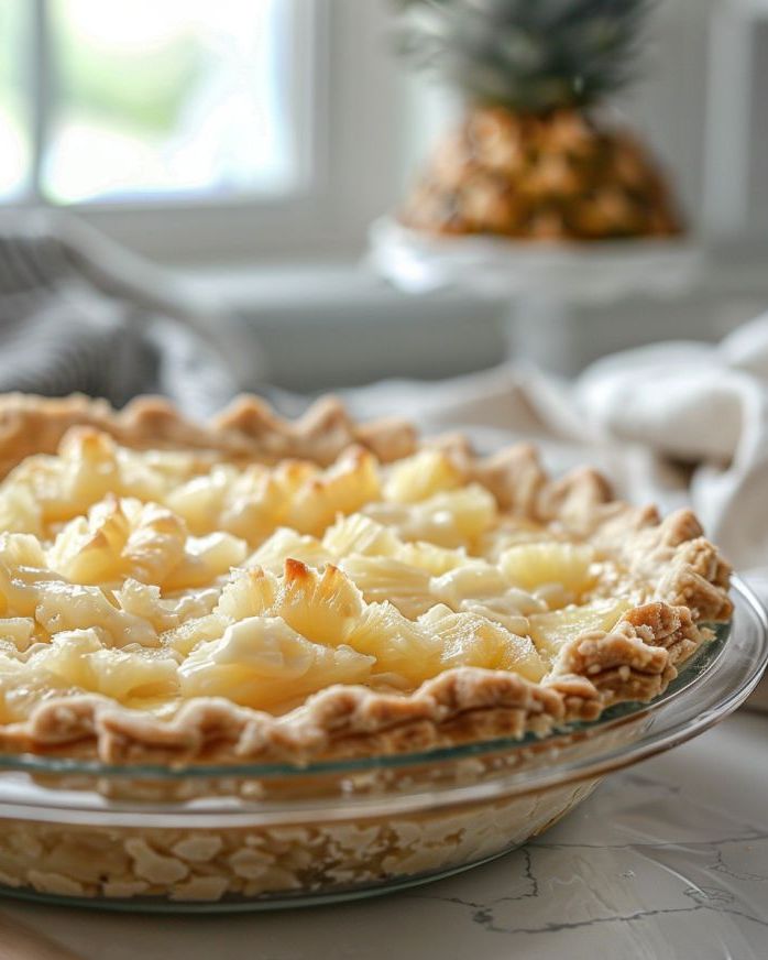 Creamy Pineapple Pie