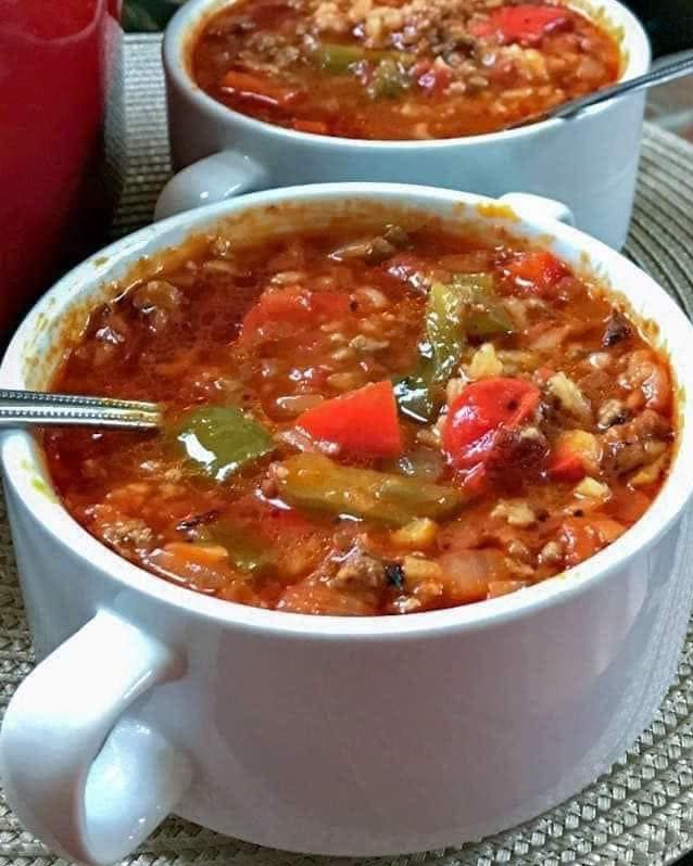 Stuffed Pepper Soup