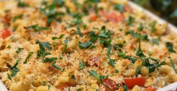 Tuscan Tuna Mac Casserole