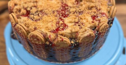 PB&J No Bake Cheesecake