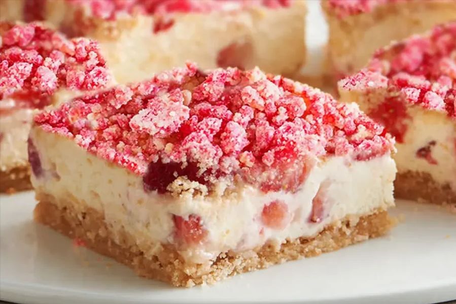 Strawberry Shortcake Bars