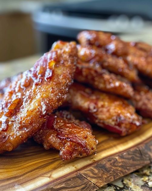 Bacon Brown Sugar Chicken Tenders