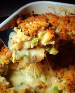 Chicken Dressing Casserole