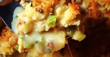 Chicken Dressing Casserole