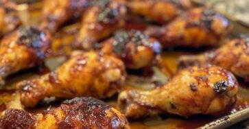 Slow Cooker Sweet Baby Ray’s Chicken Drumsticks