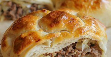 Cabbage Stuffed Bread Rolls