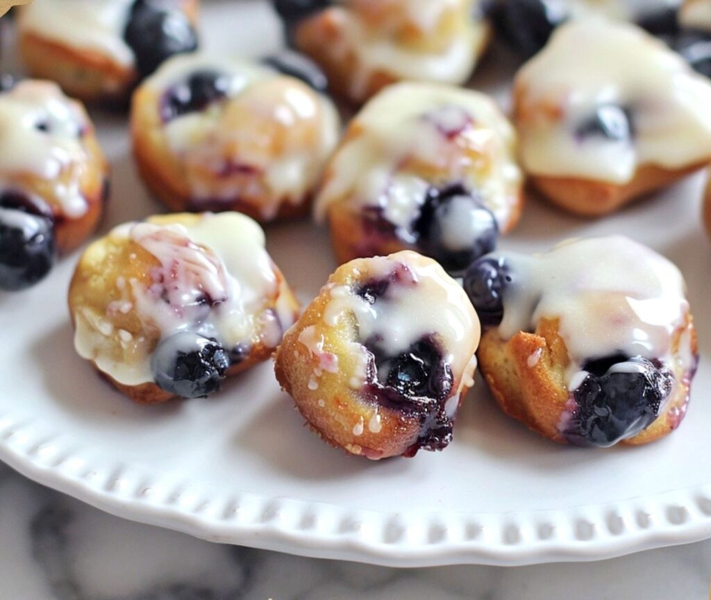 Blueberry Fritter Bites