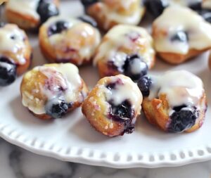 Blueberry Fritter Bites