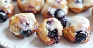 Blueberry Fritter Bites