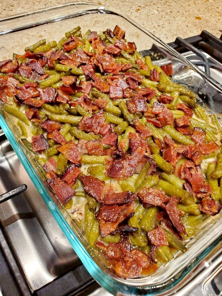 Green Bean and Bacon Casserole