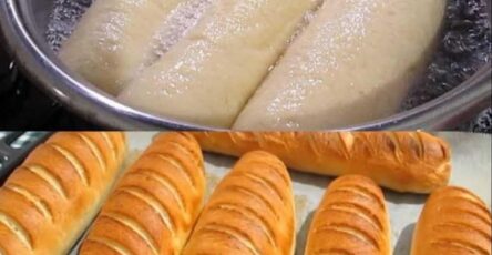 Homemade Boiled and Baked Rolls